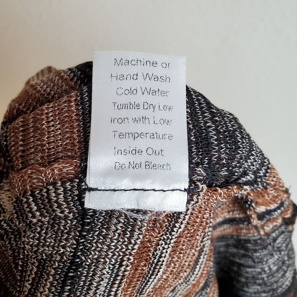 Ming Wang Collarless Knit Jacket size 0X NWT - Picture 6 of 6